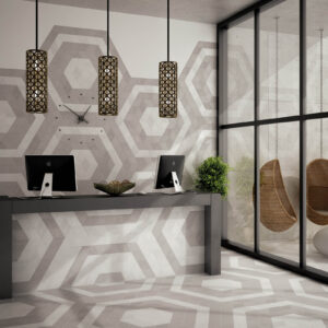 Rhombus Light grey 24x14 - Image 3